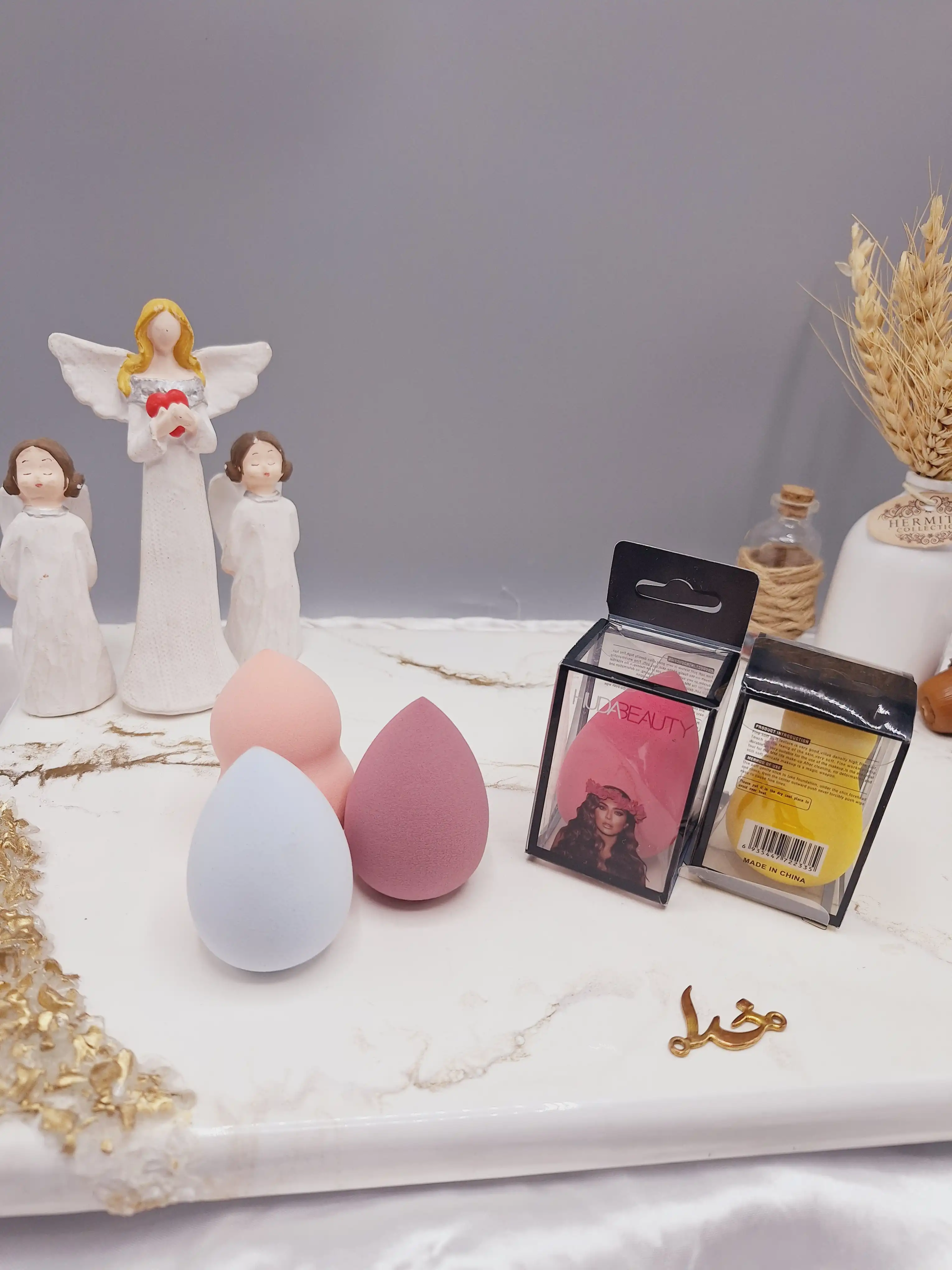 پد تخم مرغی کیفیت عالی HUDABEAUTY کد 2335