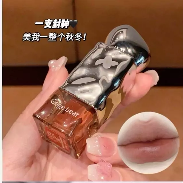 لیپ گلاس خیس پرطرفدار برند Gege beae کد ۲۳۲۵ (کارتن سفید)