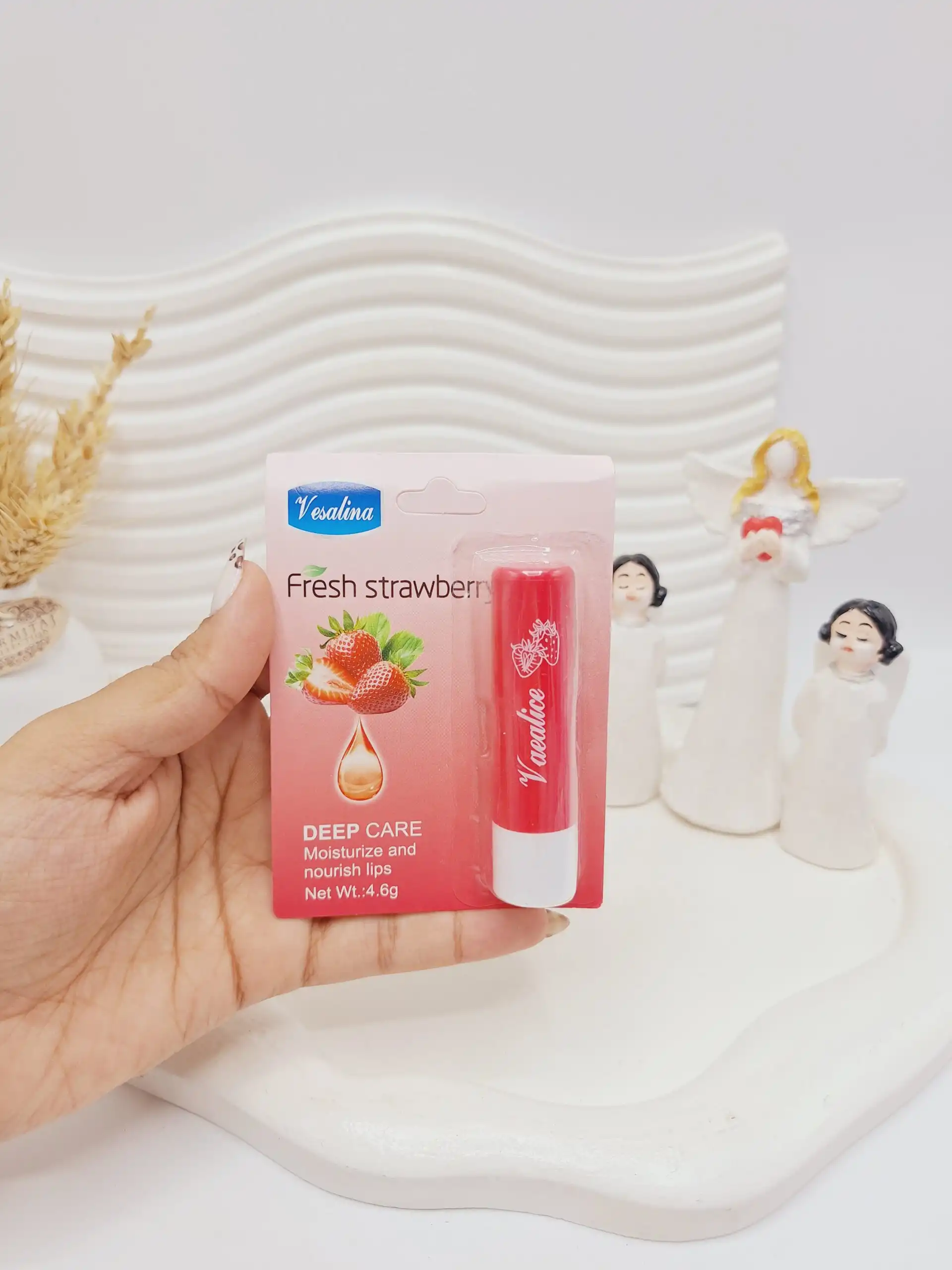 بالم لب توت فرنگی Vaealice کد 2560